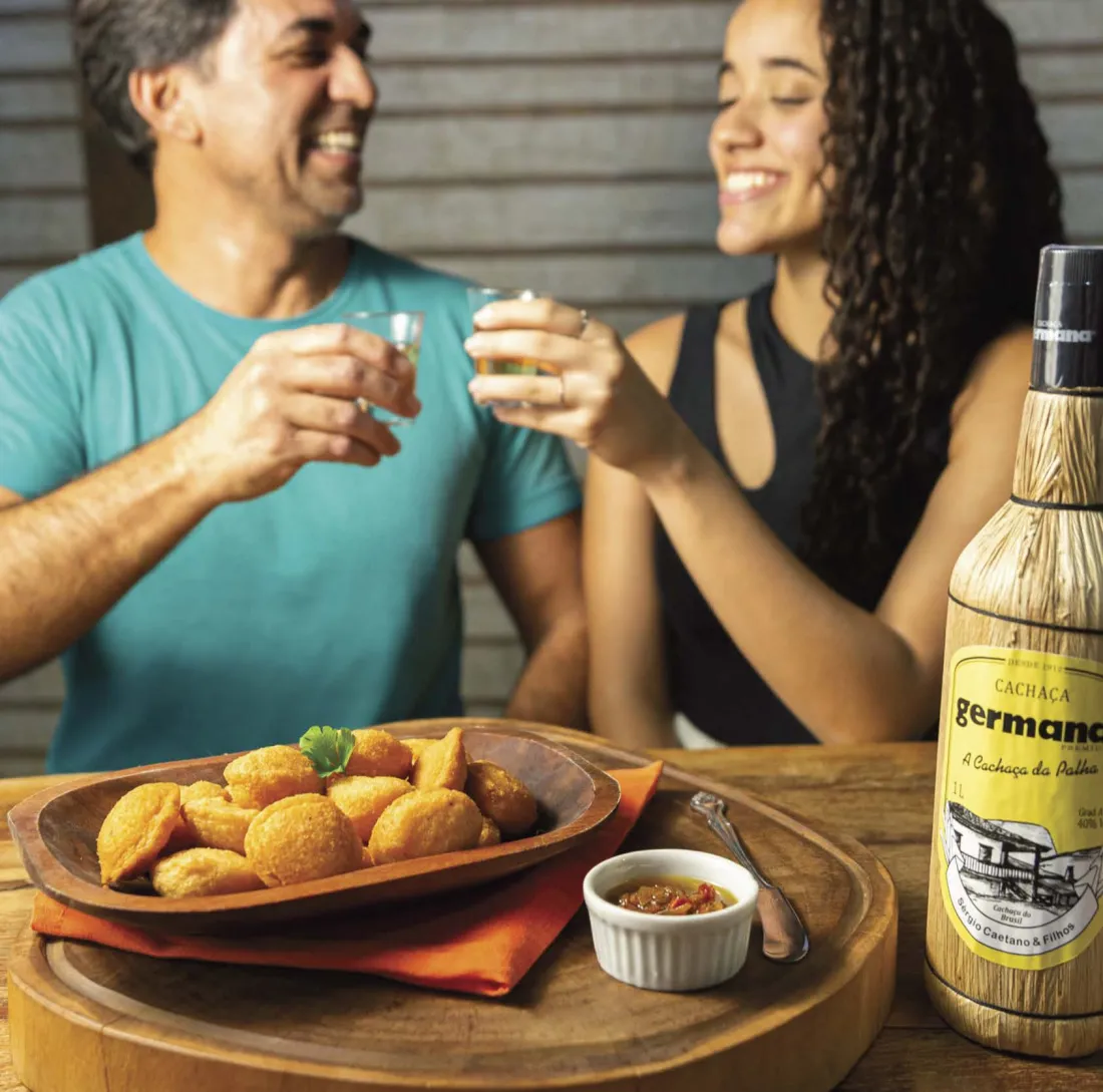 Petiscos com cachaça